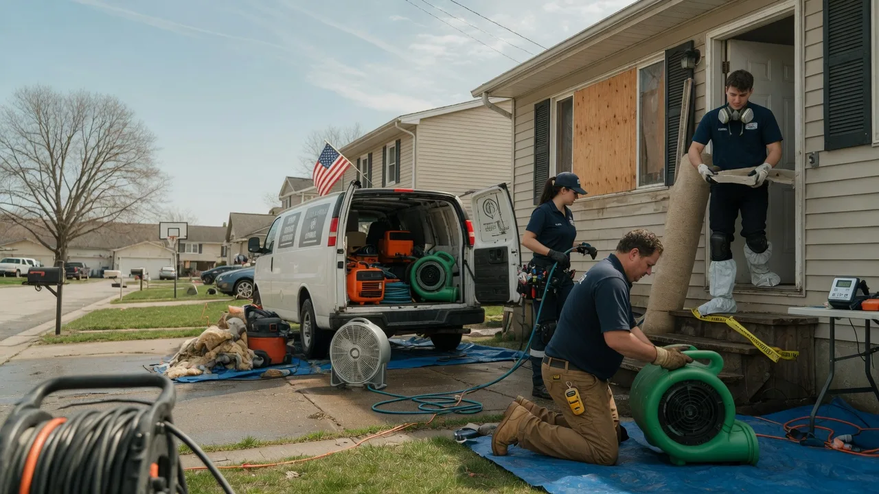 Water Damage Restoration in Wilmington, NC near me